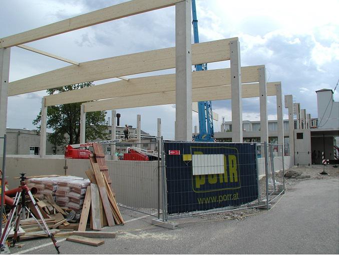 Holzdachkonstruktion